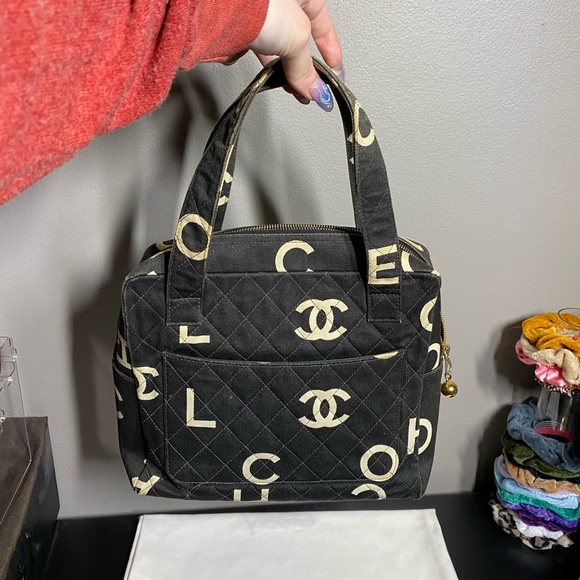 CHANEL Bags Chanel Canvas Bag Poshmark